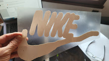 Load image into Gallery viewer, Nike Artistical Logo Iron-on Decal (heat transfer patch)