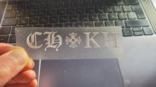 Load image into Gallery viewer, Chrome Hearts logo Sticker Iron-on (heat transfer)
