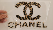 Load image into Gallery viewer, Chanel Leopard Logo Iron-on Sticker