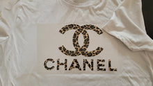 Load image into Gallery viewer, Chanel Leopard Logo Iron-on Sticker