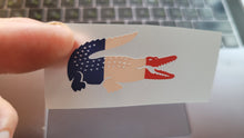 Load image into Gallery viewer, Lacoste flag colored Logo Iron-on (heat transfer)