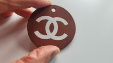 Load image into Gallery viewer, NEW!!! Real Leather Keychain Logo