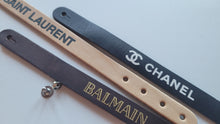 Load image into Gallery viewer, NEW!!! Real Leather  Bracelet Custom and Brand Logo