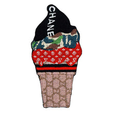 Load image into Gallery viewer, Chanel ice cream PATCH BB2-1 Embroidered Patch - Heat Apply