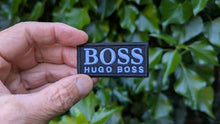 Load image into Gallery viewer, STICKER OF THE DAY New! Hugo Boss embroidered Iron On patch Logo