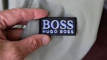 Load image into Gallery viewer, STICKER OF THE DAY New! Hugo Boss embroidered Iron On patch Logo