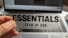 Load image into Gallery viewer, Fear of God x Essentials Collab Logo Iron-on Sticker (heat transfer)