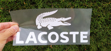 Load image into Gallery viewer, Lacoste Iron-on Sticker (heat transfer)