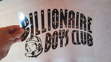 Load image into Gallery viewer, Billionaire boys club  Logo Iron-on Sticker (heat transfer)
