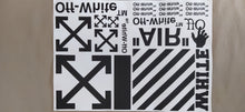 Load image into Gallery viewer, Off White Full Printed Sheet (heat transfer)