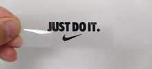Load image into Gallery viewer, just do it logo