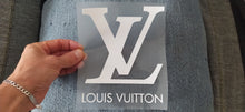 Load image into Gallery viewer, LV Louis Vuitton Logo Iron-on Decal (heat transfer)