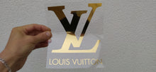 Load image into Gallery viewer, LV Louis Vuitton Logo Iron-on Decal (heat transfer)