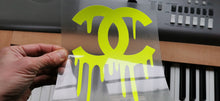 Load image into Gallery viewer, Chanel Logo Dripping Sticker Iron-on