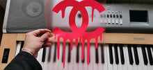 Load image into Gallery viewer, Chanel Logo Dripping Sticker Iron-on