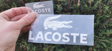 Load image into Gallery viewer, Sticker Iron on Lacoste Logo