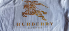 Load image into Gallery viewer, Burberry London Gold Big Color Logo