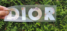 Load image into Gallery viewer, Dior light Flowers Big Color Logo