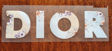 Load image into Gallery viewer, Dior light Flowers Big Color Logo