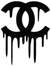 Load image into Gallery viewer, Chanel Logo Dripping Sticker Iron-on