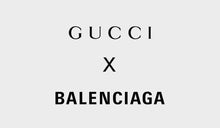 Load image into Gallery viewer, Balenciaga x gucci collaboration Logo Sticker Iron-on