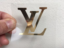 Load image into Gallery viewer, LV Louis Vuitton Logo Iron-on Decal (heat transfer)